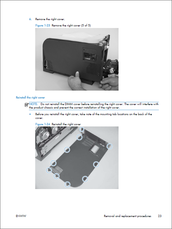 HP Color LaserJet M351 M451 Service Manual-3